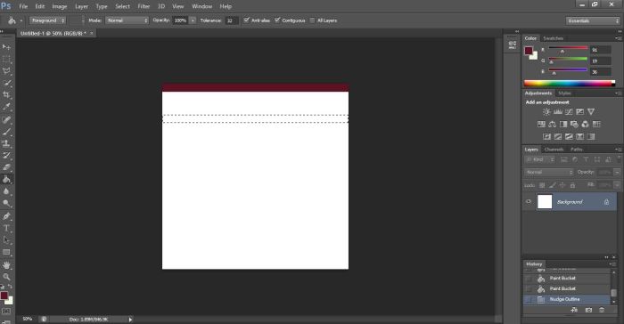 1 step 1 lines photoshop how to